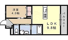 京都府京都市南区吉祥院嶋笠井町（賃貸アパート1LDK・2階・36.00㎡） その2