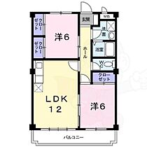 京都府京都市伏見区下鳥羽北円面田町125番（賃貸マンション2LDK・5階・55.84㎡） その2