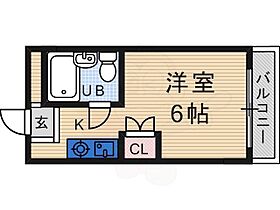 ボーン宇治2号館  ｜ 京都府宇治市羽拍子町（賃貸マンション1K・5階・18.12㎡） その2