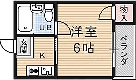 京都府京都市伏見区加賀屋町（賃貸マンション1K・1階・18.00㎡） その2