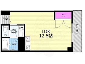 京都府京都市伏見区深草西浦町６丁目（賃貸アパート1K・3階・25.93㎡） その2