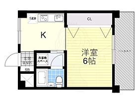 京都府京都市伏見区向島二ノ丸町（賃貸マンション1K・2階・25.00㎡） その2