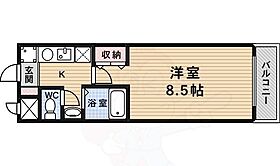 京都府京都市伏見区深草西浦町６丁目（賃貸マンション1K・3階・24.08㎡） その2