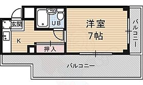 メルディアキューブ観月橋A棟  ｜ 京都府京都市伏見区桃山町泰長老（賃貸マンション1K・5階・22.00㎡） その2