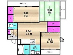 カーサナカムラ2 4階