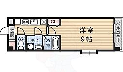 メゾン・サクセス 2階1Kの間取り