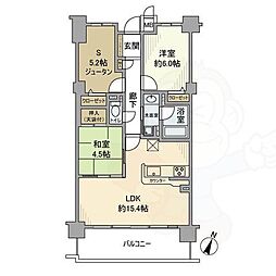間取図画像 2SLDK