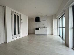 松風マンション 5階ワンルームのリビング/ダイニング