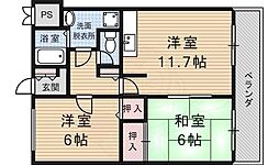 ハイツモアライフ 2階/-