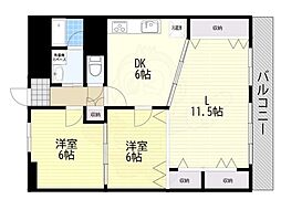向島ニュータウン第三街区3-B棟 3LDKの間取図画像