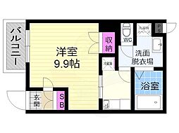 Maison・Belong 1Kの間取図画像