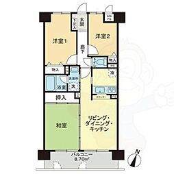 ライオンズマンション宇治大久保 4階/-