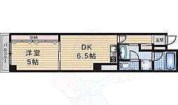 ばうはうす桃山 1DKの間取図画像
