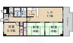 ラポート・折坂 3LDKの間取図画像
