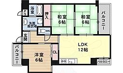 グレース吉祥 3LDKの間取図画像