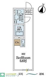 間取図画像 ワンルーム