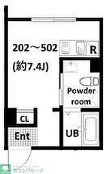 間取図画像 ワンルーム