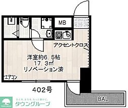 間取図画像 ワンルーム