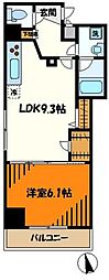 SolcieloKawasaki 1LDKの間取図画像