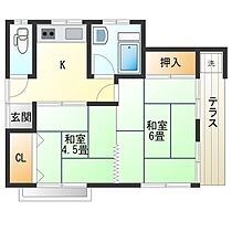 東京都府中市八幡町２丁目（賃貸アパート2K・1階・32.40㎡） その2