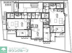 東武野田線 北大宮駅 徒歩7分の賃貸アパート 2階1LDKの間取り