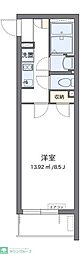 クレイノグラマット 1Kの間取図画像