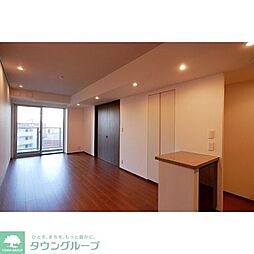 コンフォリア新宿イーストサイドタワー 1517 15階1LDKのリビング/ダイニング