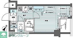 フェニックス代田橋North 3階1Kの間取り
