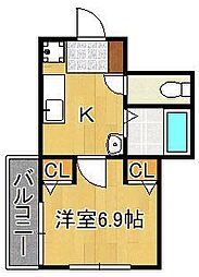 藤本ビルNo.25 2階/-