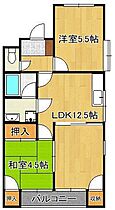 プレステージ霧ヶ丘  ｜ 福岡県北九州市小倉北区霧ケ丘2丁目（賃貸アパート2LDK・1階・50.00㎡） その2