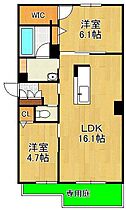 シャーメゾン城野駅前  ｜ 福岡県北九州市小倉北区片野新町2丁目（賃貸マンション2LDK・1階・63.13㎡） その2