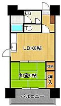 ＫＩビル三萩野  ｜ 福岡県北九州市小倉北区片野1丁目（賃貸マンション1LDK・6階・37.35㎡） その2