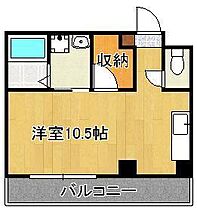 寿山ビル  ｜ 福岡県北九州市小倉北区大畠3丁目（賃貸マンション1R・2階・26.27㎡） その2