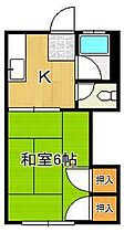 ハイツ松下  ｜ 福岡県北九州市小倉北区三萩野1丁目（賃貸アパート1K・1階・18.76㎡） その2