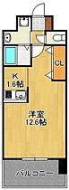 エヴァーグリーンＮ  ｜ 福岡県北九州市小倉北区東篠崎2丁目（賃貸マンション1R・7階・33.49㎡） その2