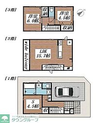 Ｓｕｍａｉ−ｔｏ市川市大洲 1階2SLDKの間取り