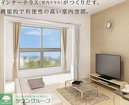 ラ・ヴィータ 106 1階1LDKのリビング/ダイニング