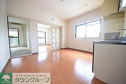 山本マンション 404 4階3DKのリビング/ダイニング