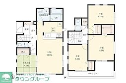 Ｓｕｍａｉ−ｔｏ千葉市若葉区大宮台03 4LDKの間取り