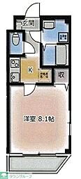 Ray 1Kの間取図画像