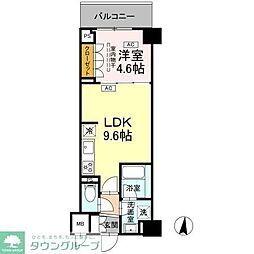 江東区枝川3丁目マンション 1LDKの間取図画像
