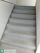 上へと続く階段