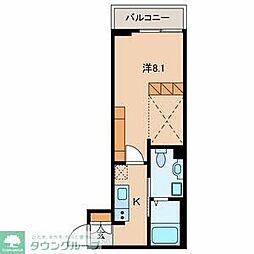 仮)稲毛東3丁目計画 1Kの間取図画像