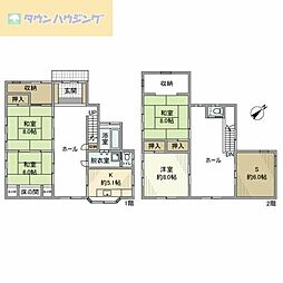 東新小岩戸建 4SKの間取り