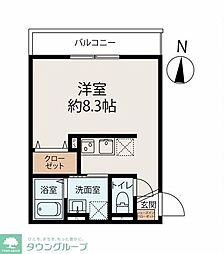 ＭｙＳｔｙｌｅ蘇我 3階1Kの間取り