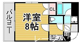 福岡県福岡市中央区荒戸１丁目（賃貸マンション1K・7階・25.57㎡） その2