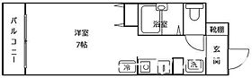 福岡県福岡市博多区比恵町（賃貸マンション1R・2階・23.49㎡） その2