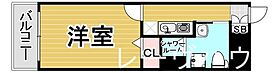 福岡県福岡市中央区大名１丁目（賃貸マンション1K・2階・22.26㎡） その2