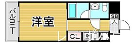 福岡県福岡市博多区千代２丁目（賃貸マンション1K・6階・20.25㎡） その2