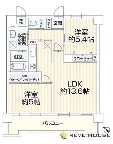 間取り 藤和ハイタウン和白丘 5階/-